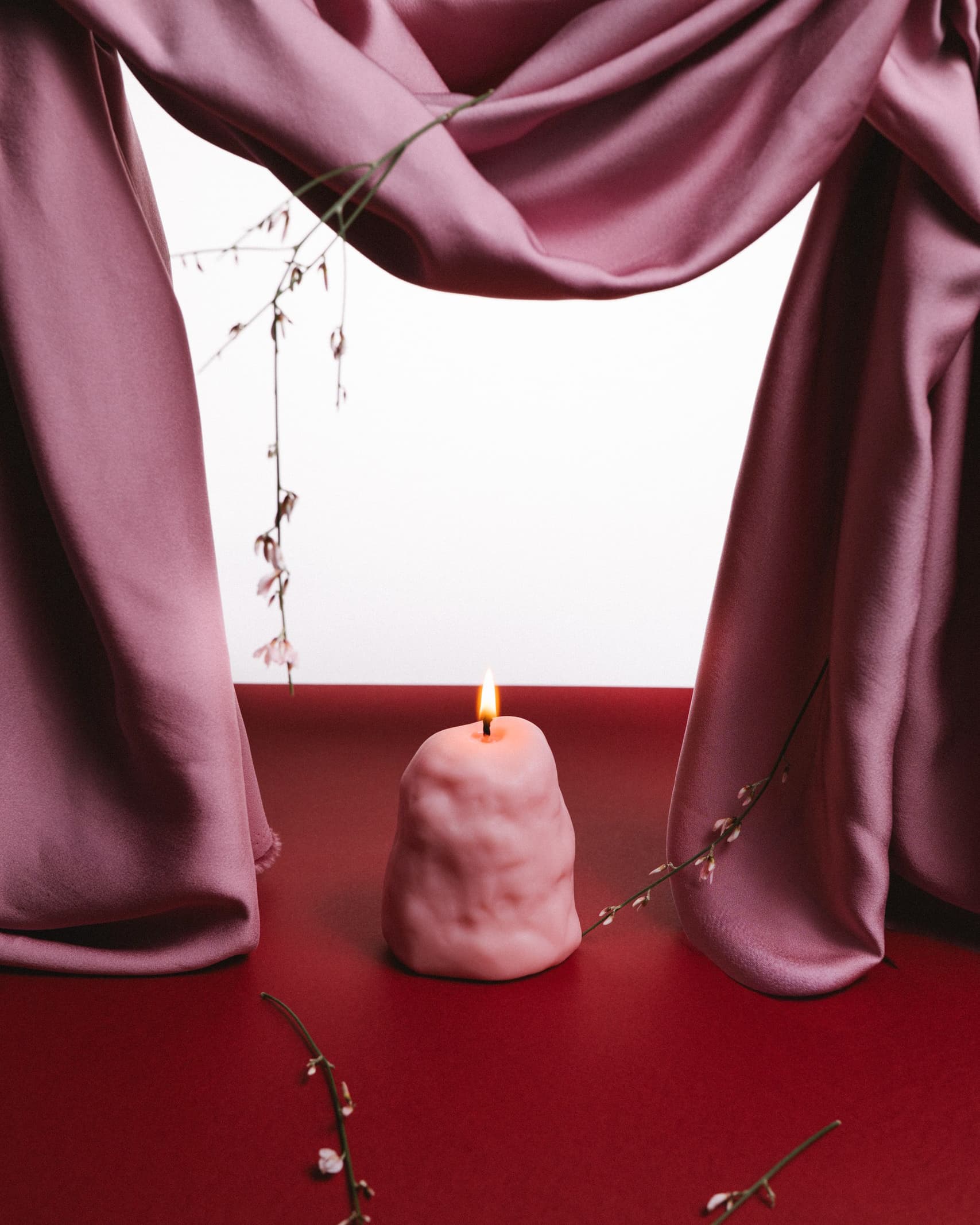 Ozdobna świeca “SOLO” zapachowa - Cashmere