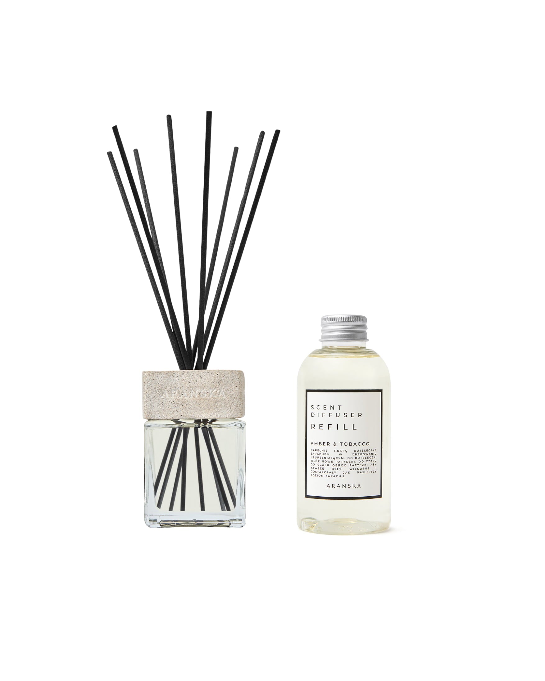 Set - Aroma Diffuser & Diffuser Refill