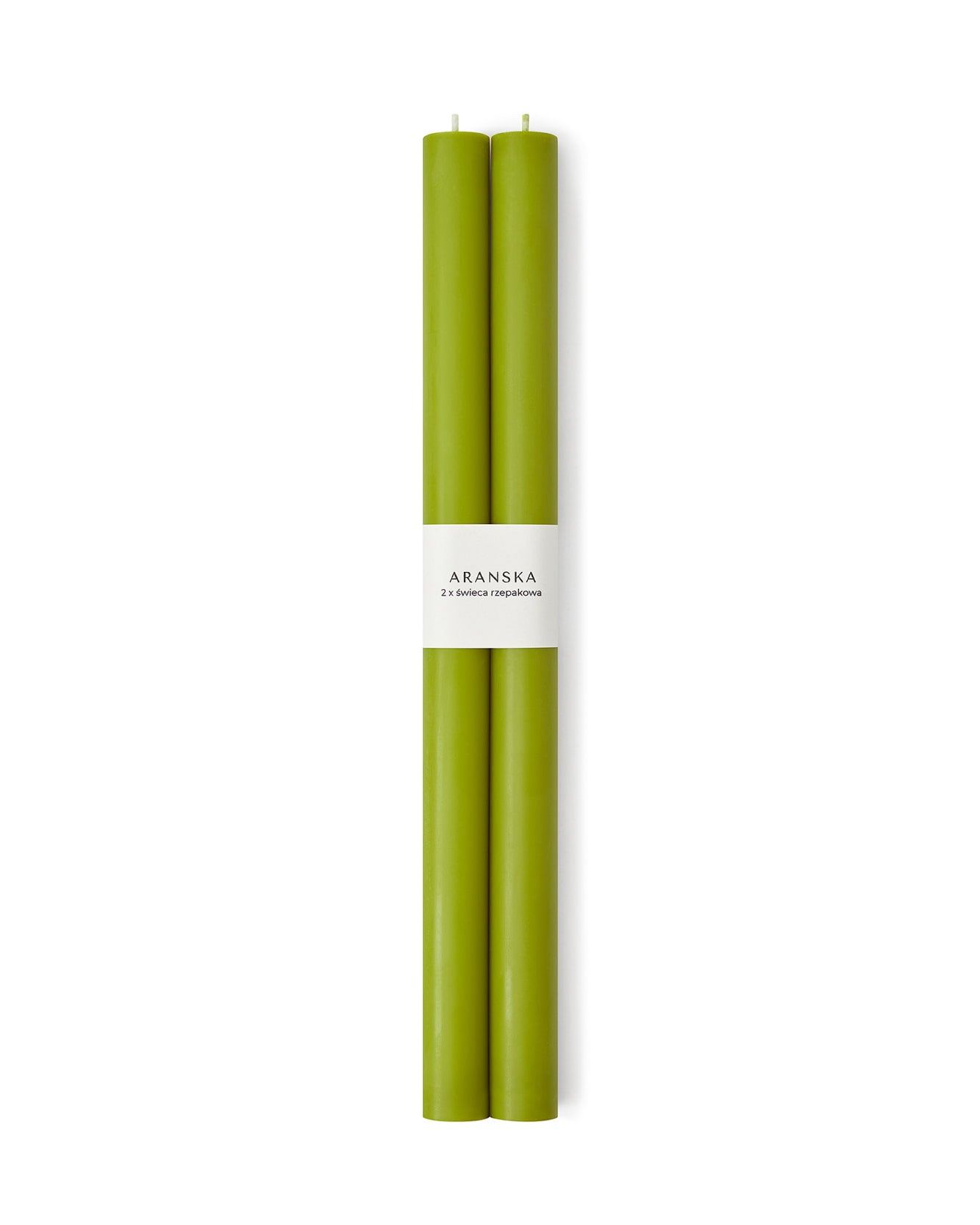 Smooth Pillar Candles - DARK RED (2 pcs.)