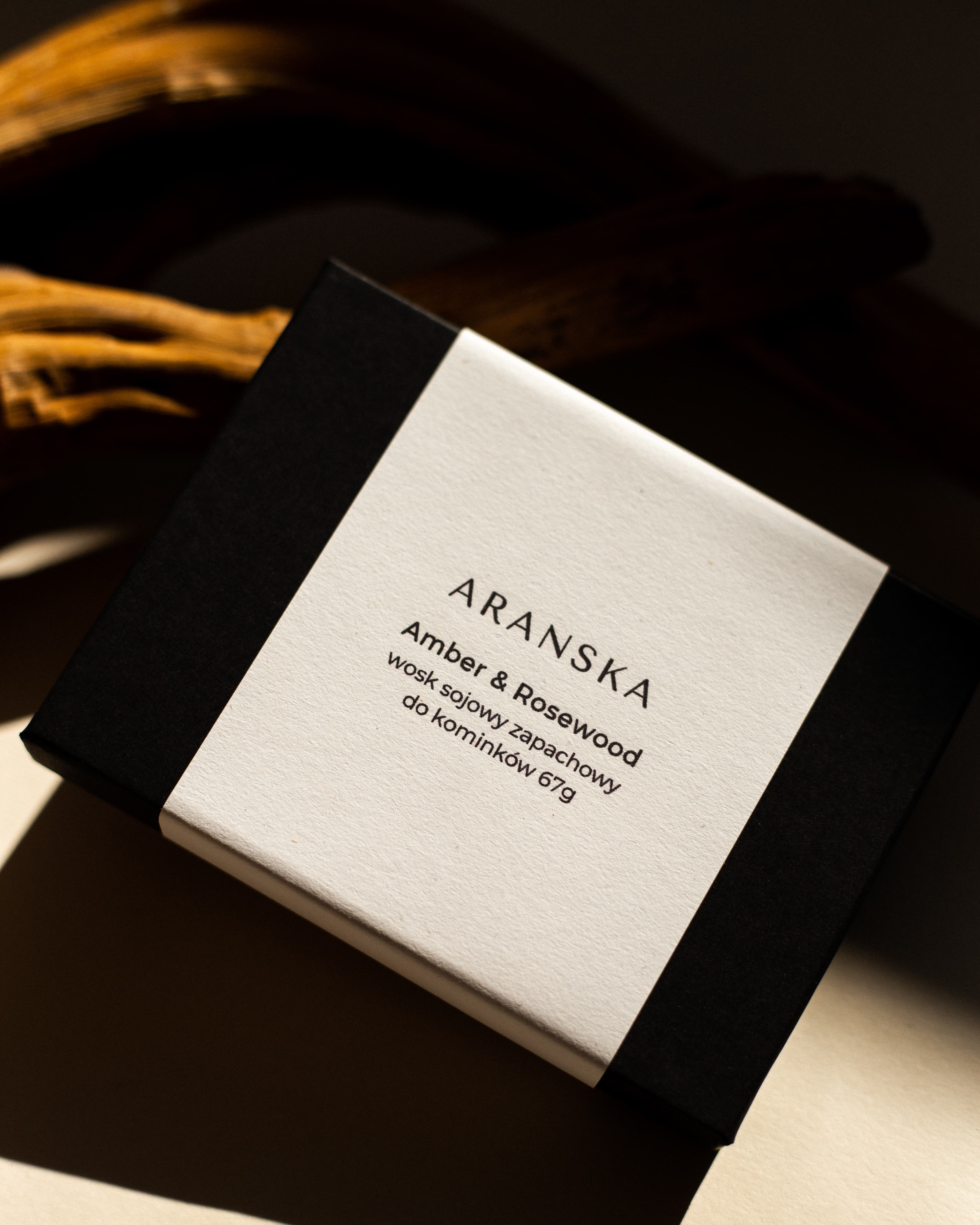 Scented Wax – Amber &amp; Rosewood