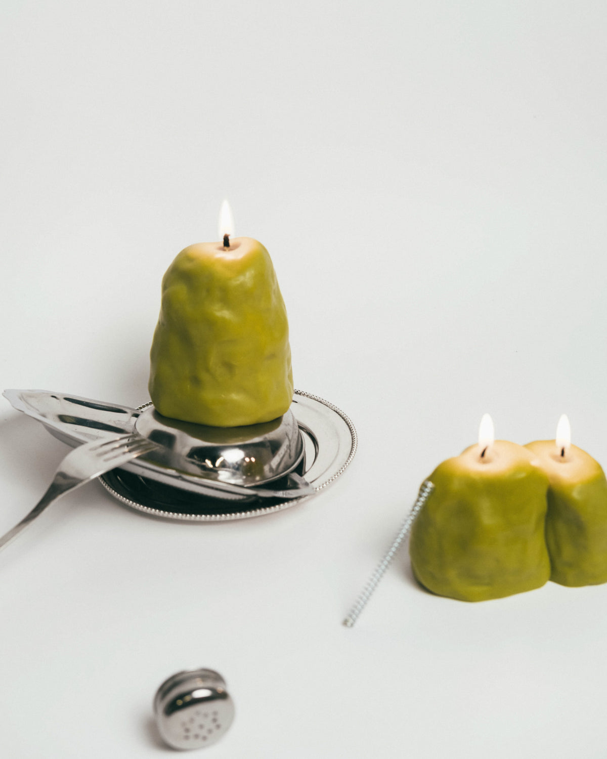 Bougie DUO – olive sans parfum