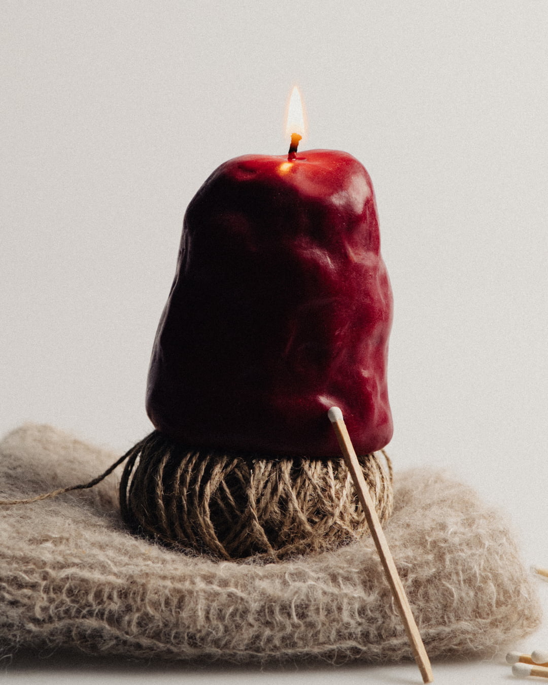 Ozdobna świeca "SOLO" - Gingerbread