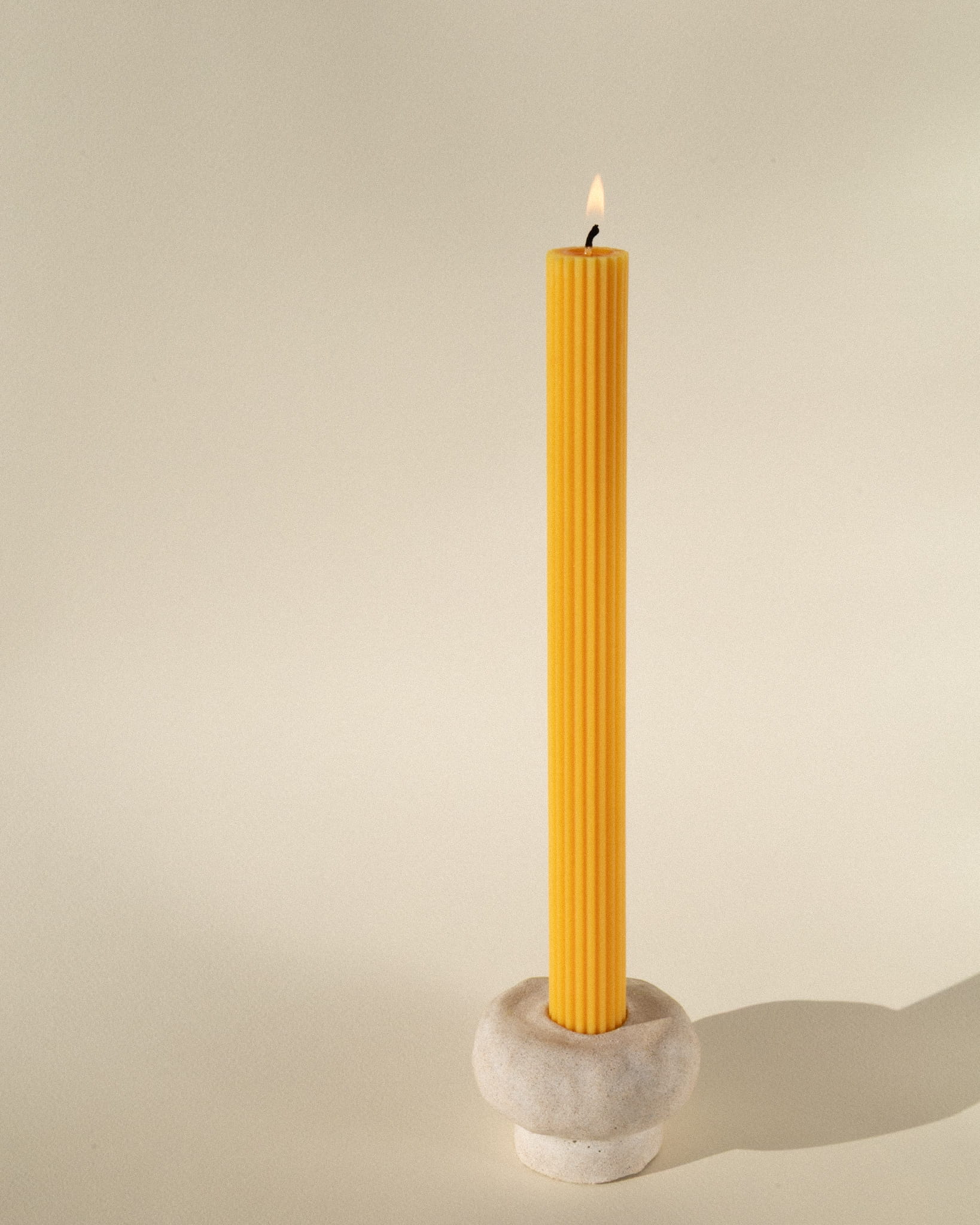Freestanding yellow candles (2 pcs.)