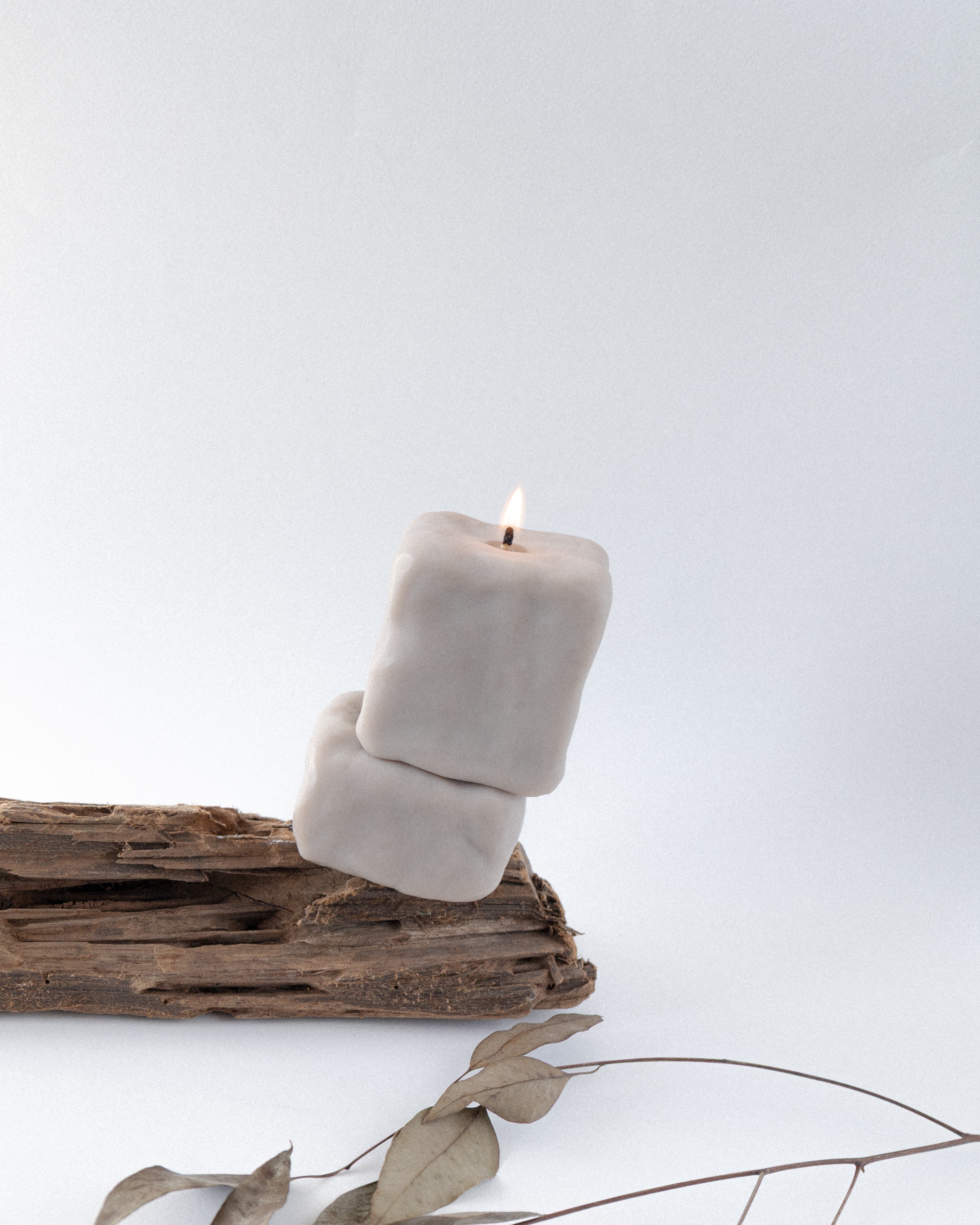 Ozdobna świeca "Balance" - Amberwood & Vanilla