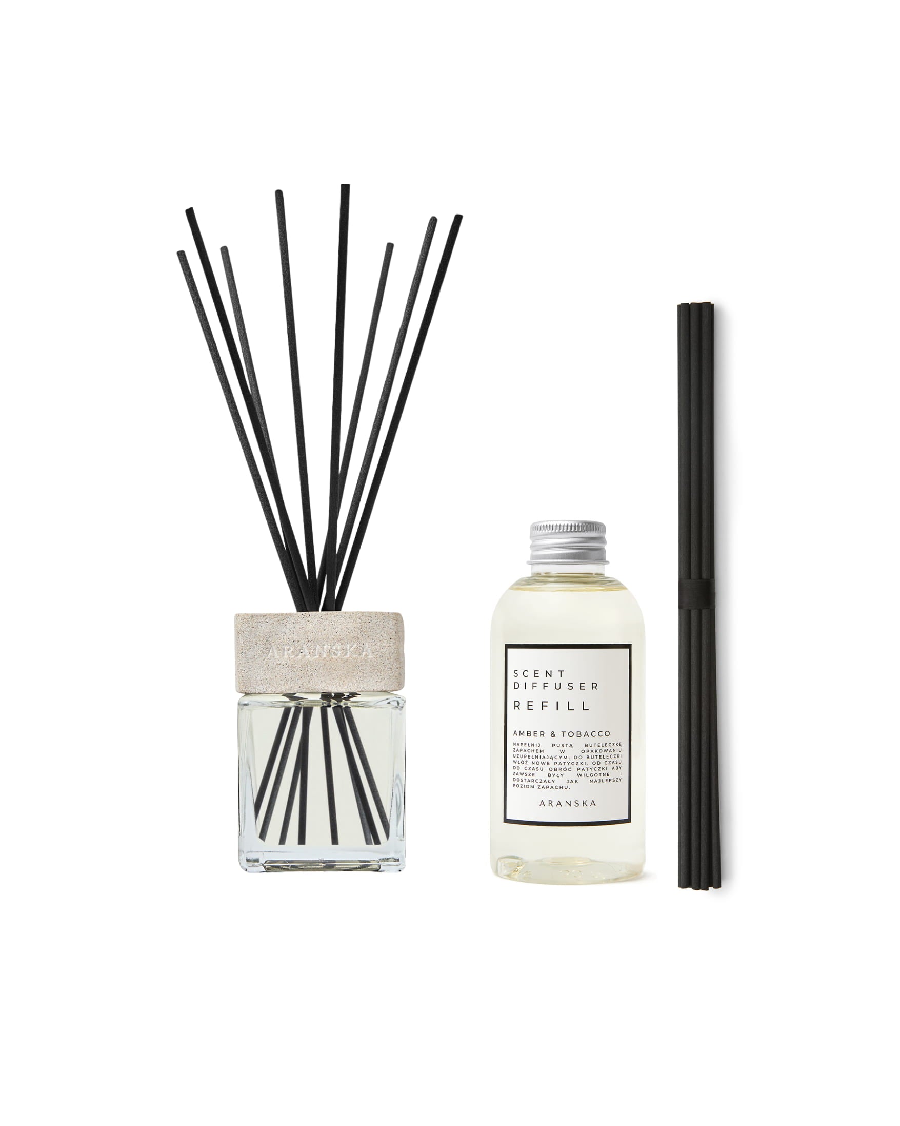 Set - Aroma Diffuser &amp; Diffuser Refill